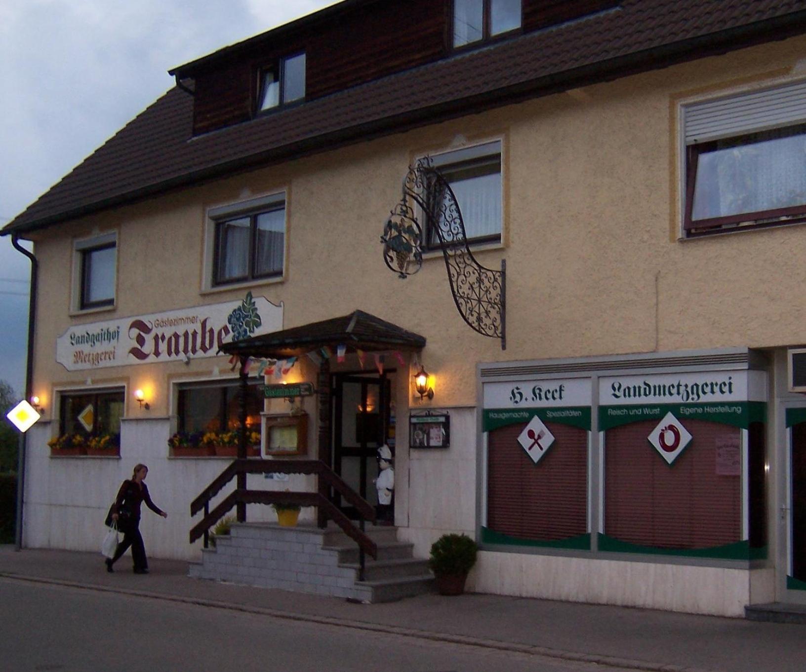 Landgasthof Traube ไฮเดนไฮม์ อันแดร์ เบรนซ์ ภายนอก รูปภาพ