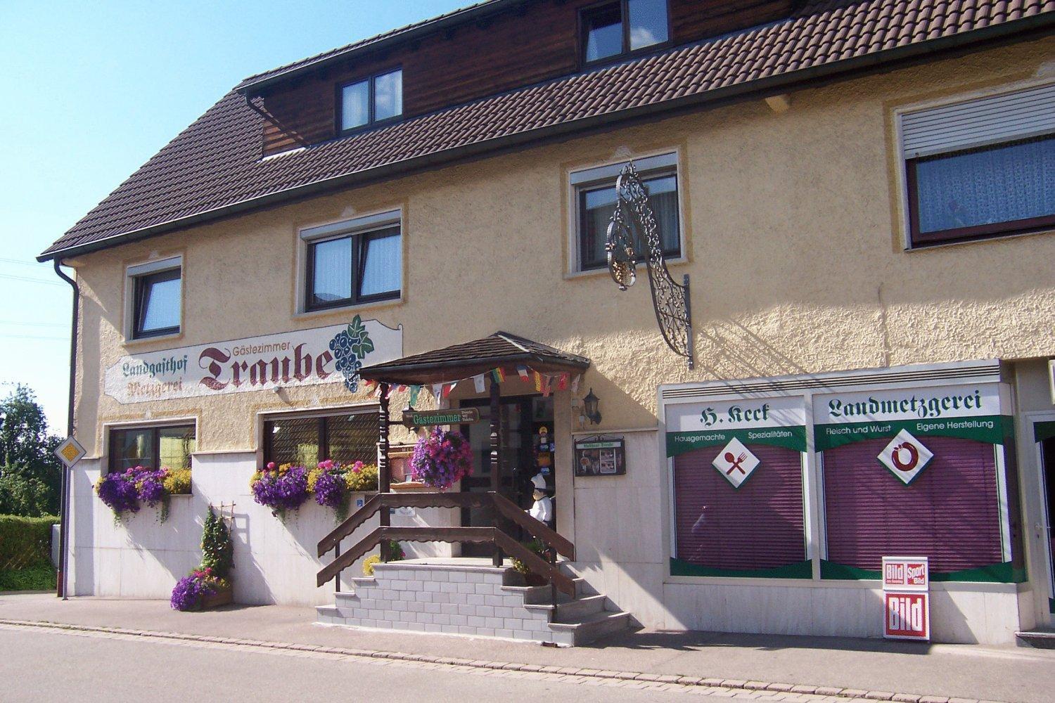 Landgasthof Traube ไฮเดนไฮม์ อันแดร์ เบรนซ์ ภายนอก รูปภาพ